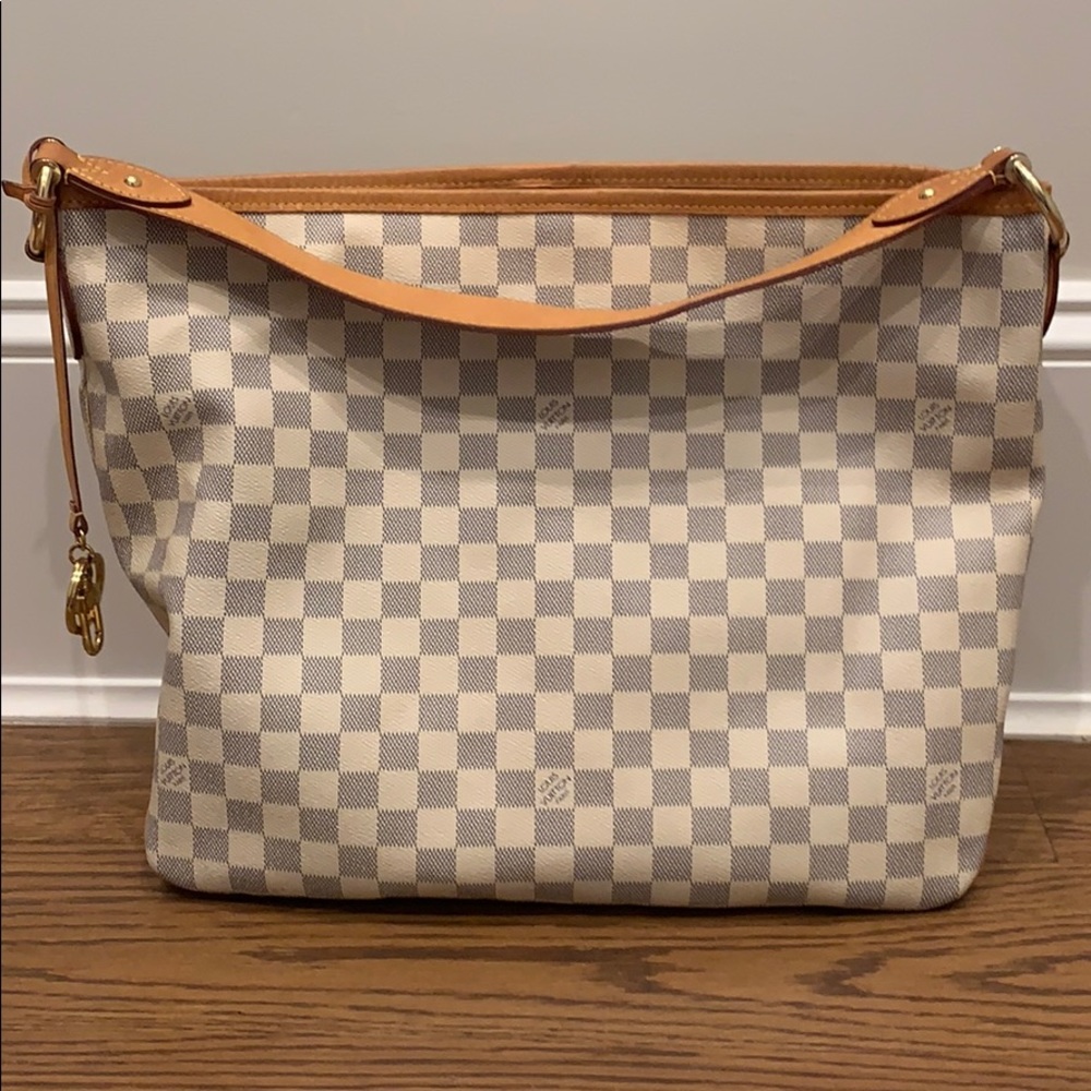 Louis Vuitton Delightful Mm Damier  Azur nm